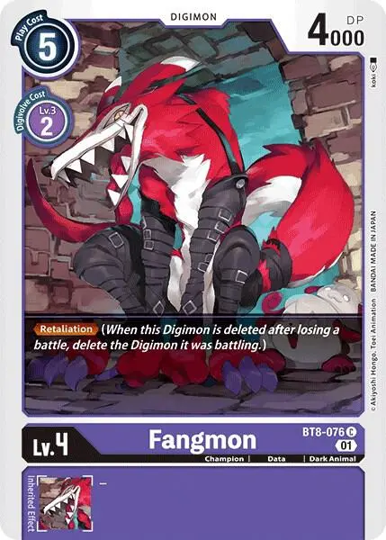 Fangmon card art
