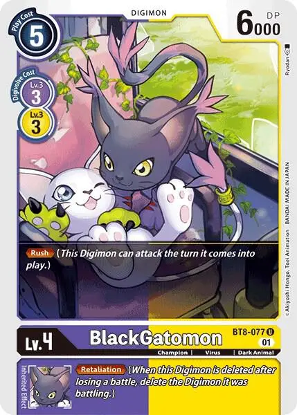 BlackGatomon card art
