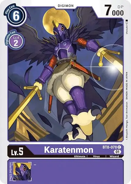 Karatenmon card art