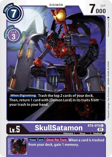 SkullSatamon card art