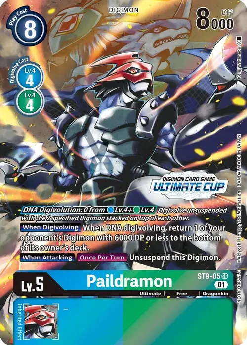 Paildramon - ST9-05 (Ultimate Cup 2022) card art