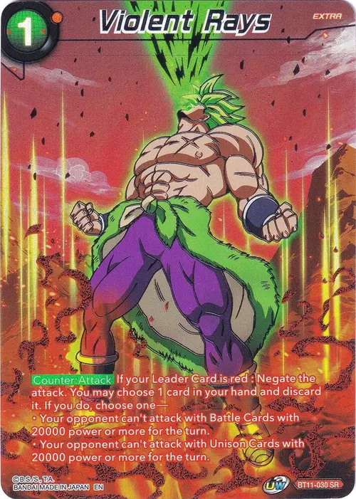 Violent Rays card art