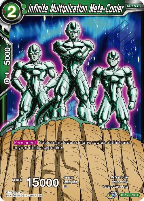 Infinite Multiplication Meta-Cooler (BT17-073) card art