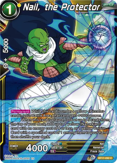 Nail, the Protector card art