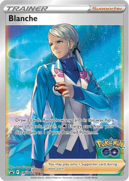 Blanche - SWSH227 card art