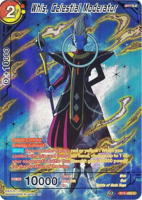 Whis, Celestial Moderator card art