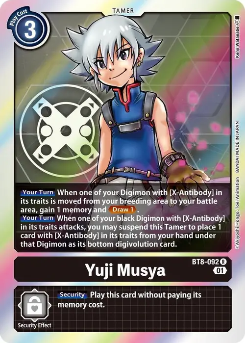 Yuji Musya card art