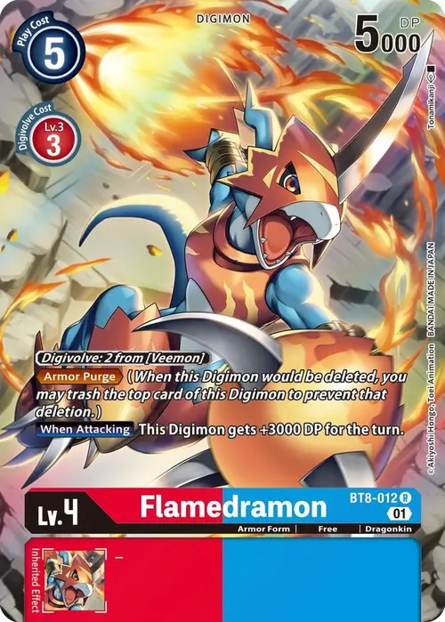 Flamedramon (Alternate Art) card art
