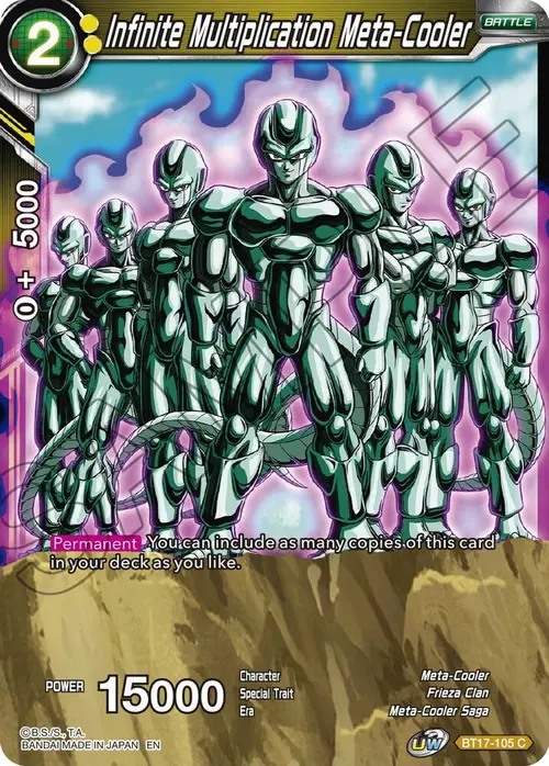 Infinite Multiplication Meta-Cooler (BT17-105) card art