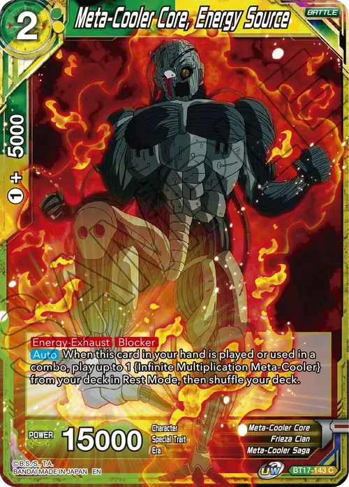 Meta-Cooler Core, Energy Source card art