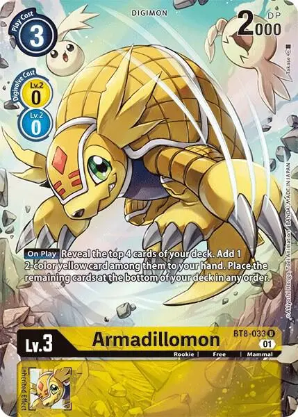 Armadillomon (Alternate Art) card art