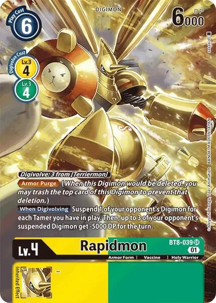 Rapidmon (Alternate Art) card art