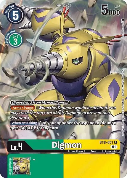 Digmon (Alternate Art) card art