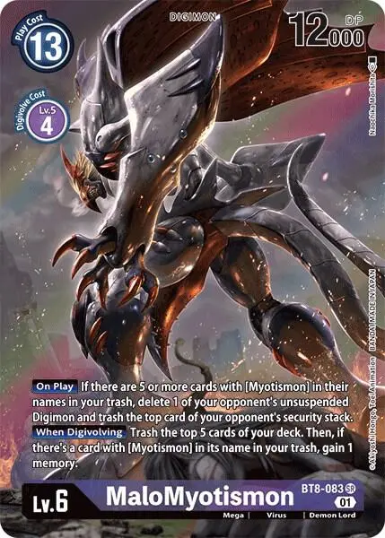 MaloMyotismon (Alternate Art) card art