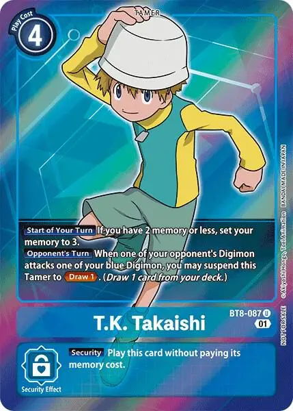 T.K. Takaishi (Box Topper) card art