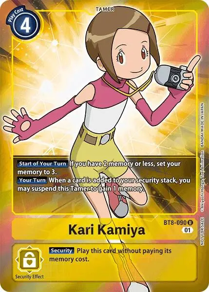 Kari Kamiya (Box Topper) card art