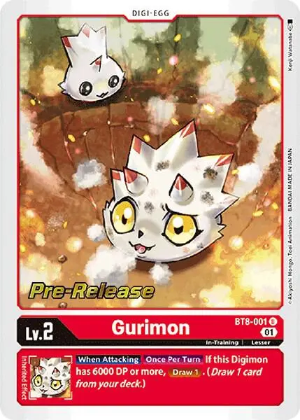 Gurimon card art