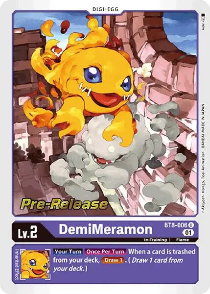 DemiMeramon card art