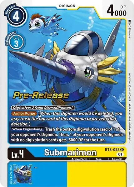 Submarimon card art