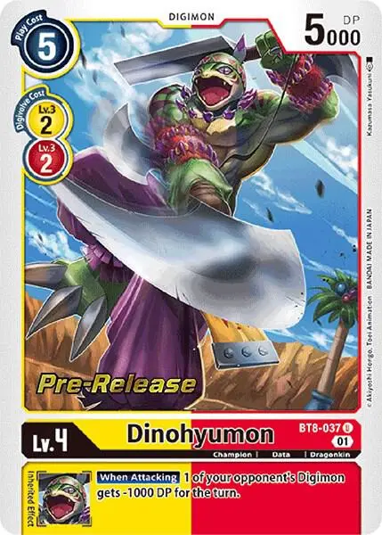 Dinohyumon card art