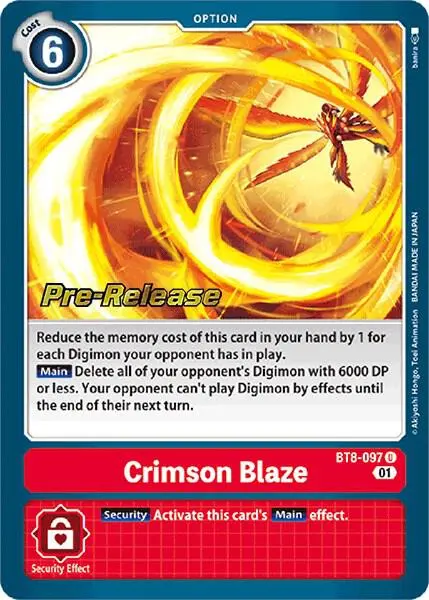 Crimson Blaze card art