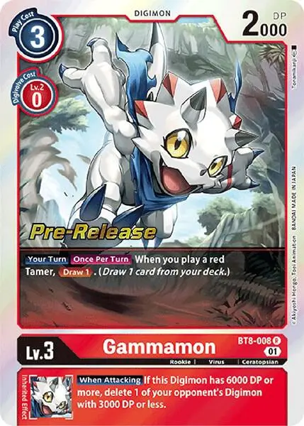 Gammamon card art