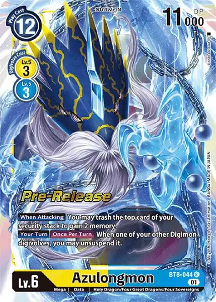 Azulongmon card art