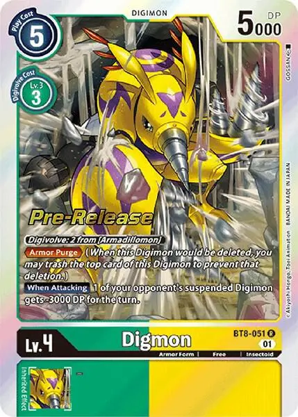 Digmon card art