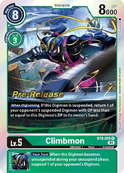 Climbmon card art