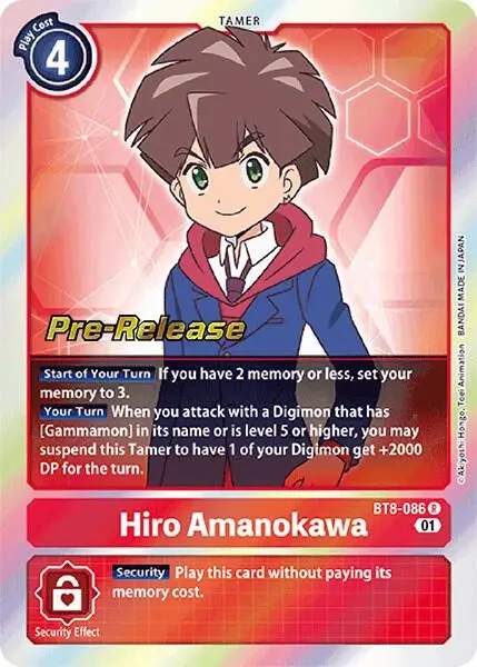 Hiro Amanokawa card art