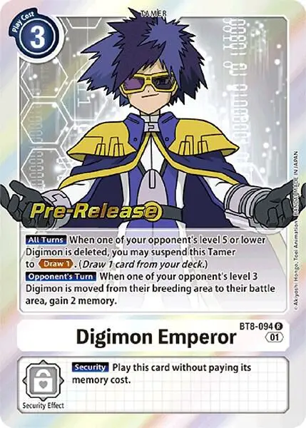 Digimon Emperor card art