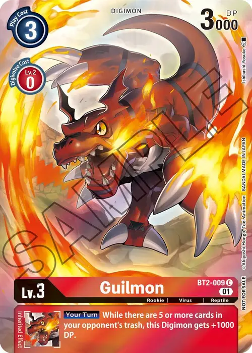 Guilmon (Tamer's Card Set 1) card art