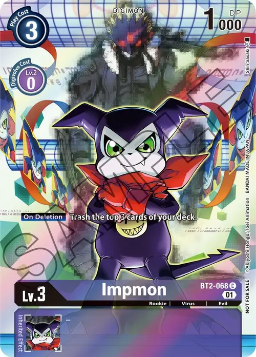 Impmon (Tamer's Card Set 1) card art