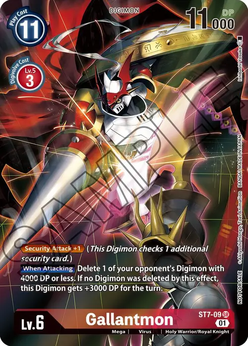 Gallantmon (Tamer's Card Set 1) card art