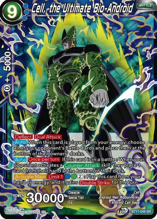 Cell, the Ultimate Bio-Android card art