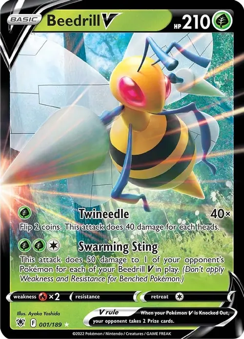 Beedrill V card art