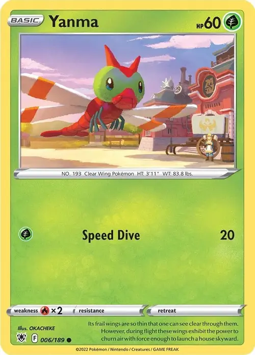 Yanma card art