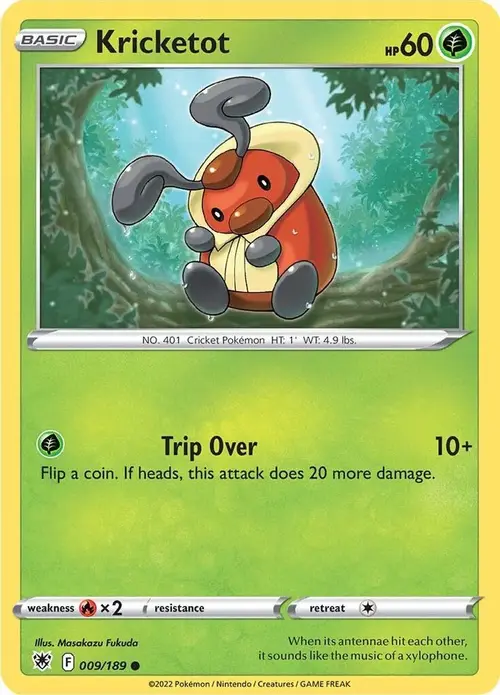 Kricketot card art