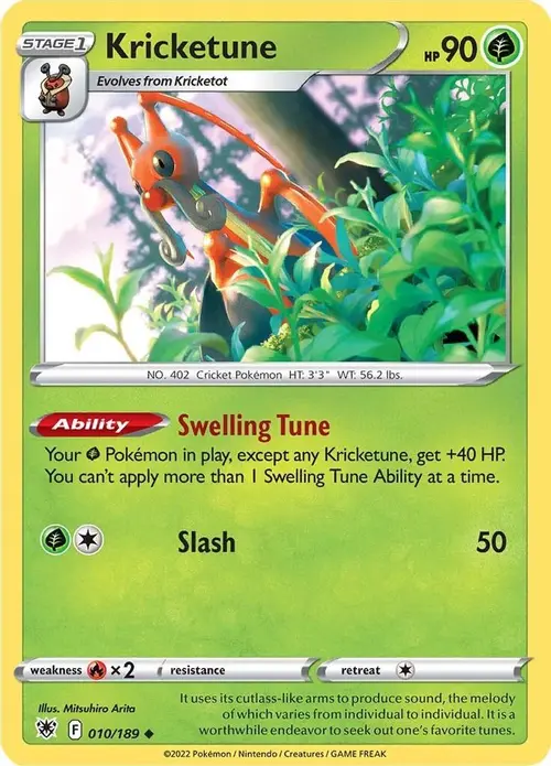 Kricketune card art