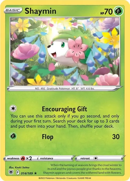 Shaymin card art
