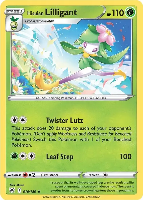 Hisuian Lilligant card art