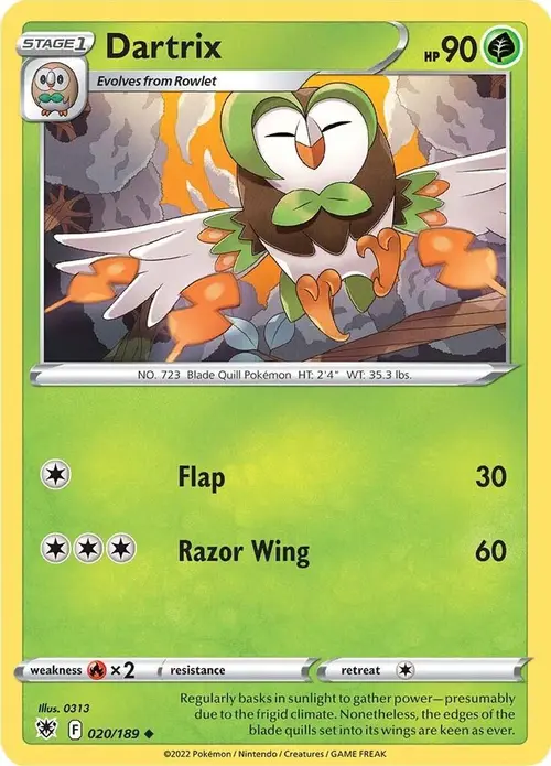 Dartrix card art
