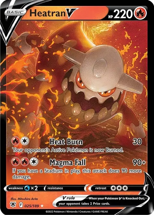 Heatran V card art