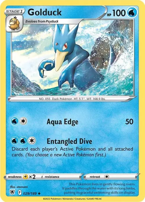 Golduck card art