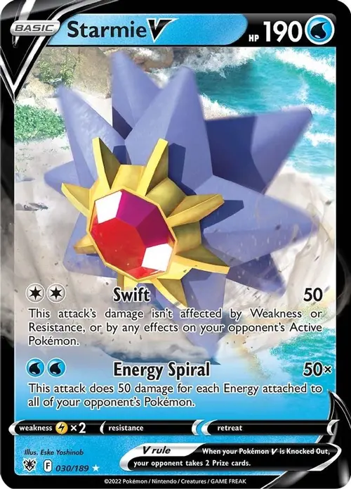 Starmie V card art