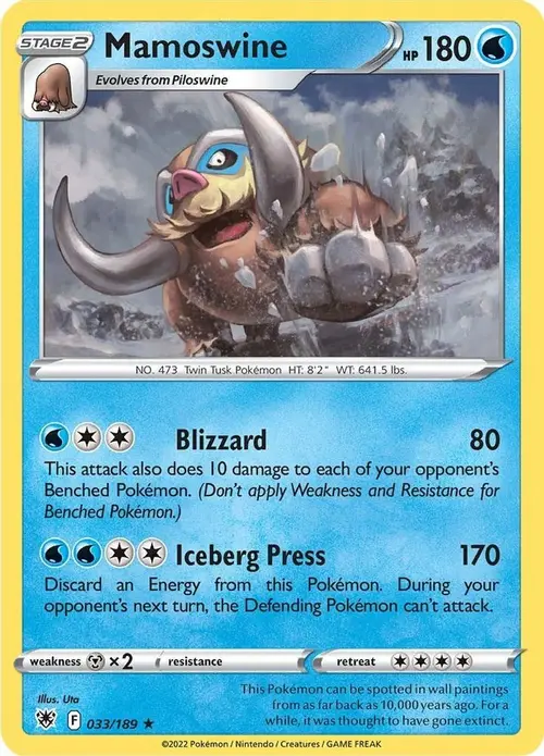 Mamoswine card art
