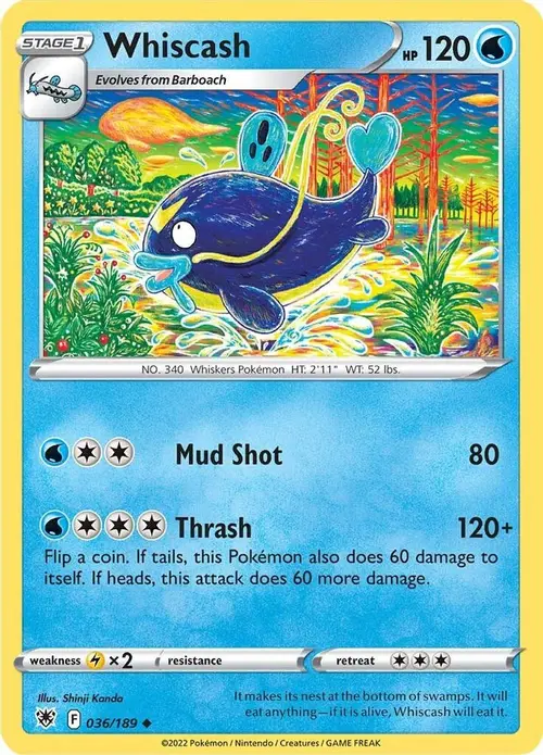 Whiscash card art