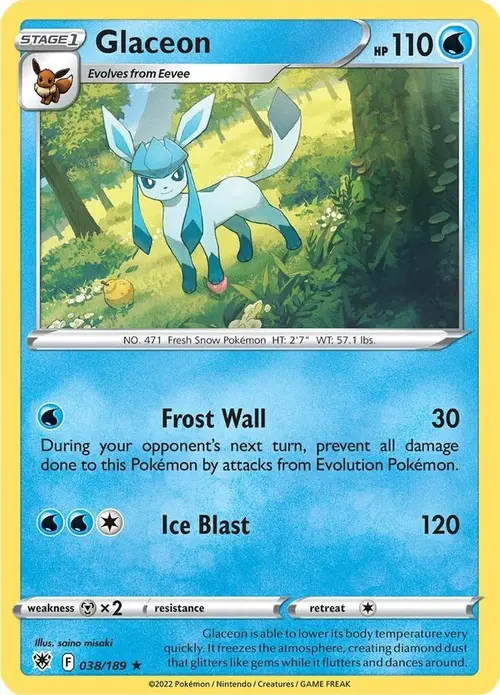 Glaceon card art