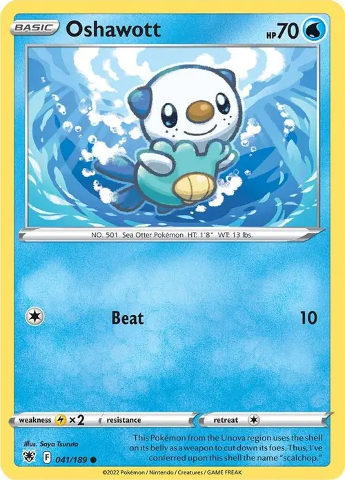 Oshawott card art