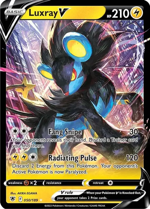 Luxray V card art